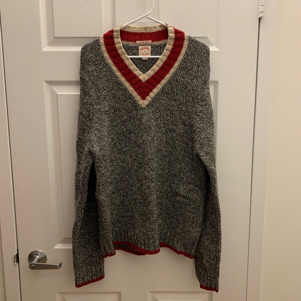 Brooks Brothers virgin wool sweater